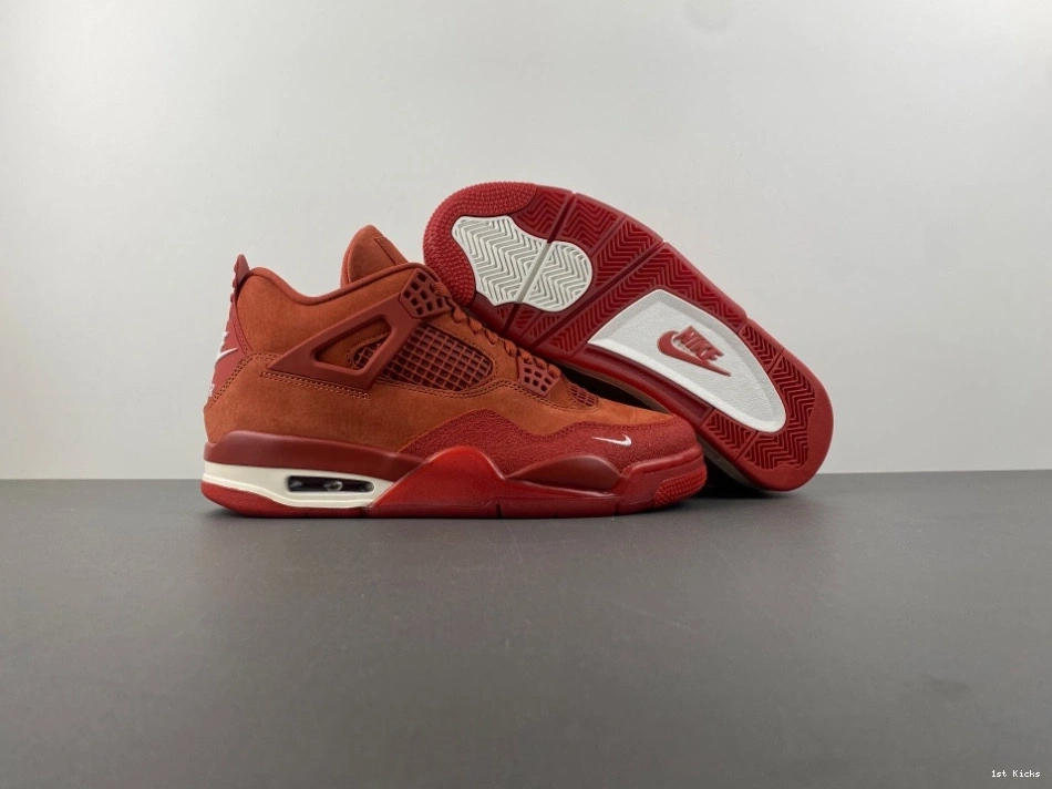 Air 4 HF4340-800 Nigel x Sylvester Firewood Jordan Orange 0901